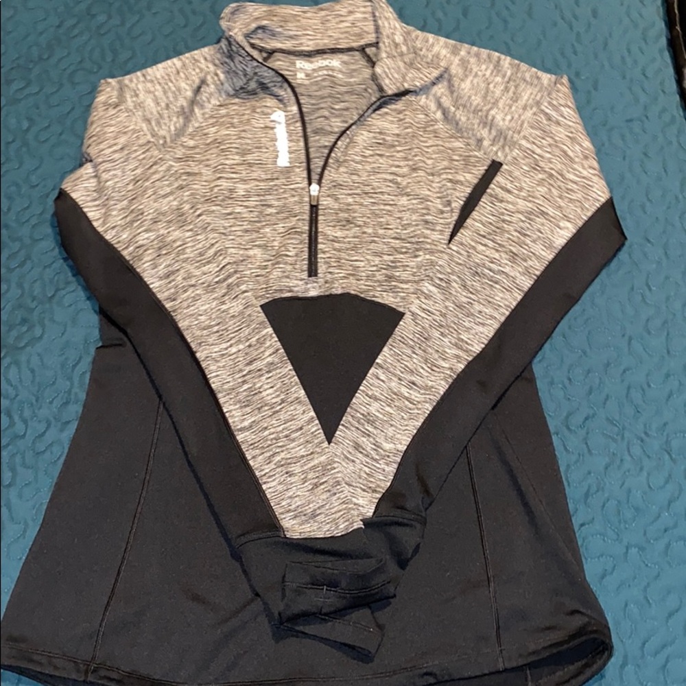 Reebok quarter zip running top
